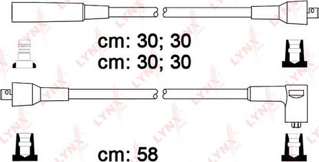 LYNXauto SPC7807 - Комплект запалителеи кабели vvparts.bg