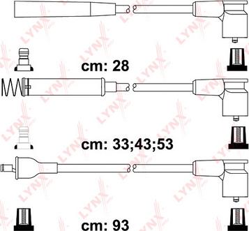 LYNXauto SPE5922 - Комплект запалителеи кабели vvparts.bg