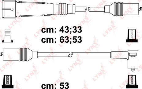 LYNXauto SPE8022 - Комплект запалителеи кабели vvparts.bg
