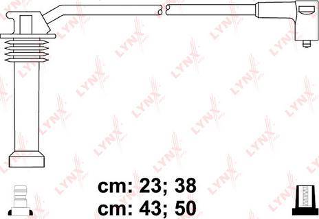 LYNXauto SPE3011 - Комплект запалителеи кабели vvparts.bg