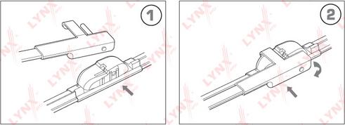 LYNXauto XF6543S - Перо на чистачка vvparts.bg