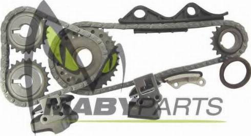 Mabyparts KTC00004A - Комплект ангренажна верига vvparts.bg