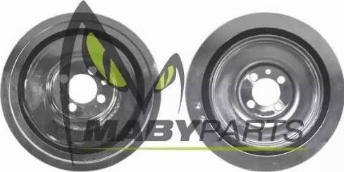 Mabyparts PV01197O - Ремъчна шайба, колянов вал vvparts.bg