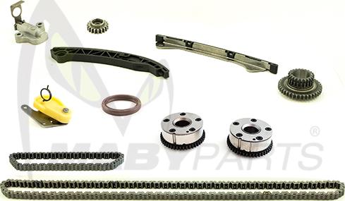 Mabyparts OTK930109 - Комплект ангренажна верига vvparts.bg