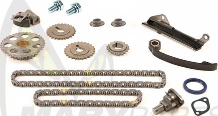 Mabyparts OTK034002 - Комплект ангренажна верига vvparts.bg