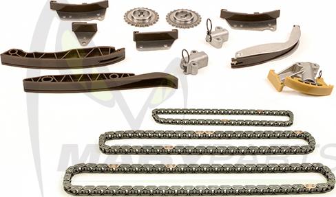 Mabyparts OTK036044 - Комплект ангренажна верига vvparts.bg