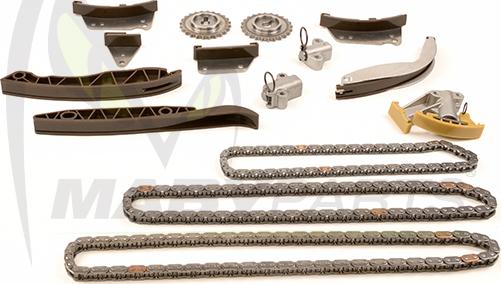 Mabyparts OTK030044 - Комплект ангренажна верига vvparts.bg