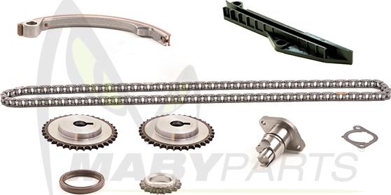 Mabyparts OTK031087 - Комплект ангренажна верига vvparts.bg