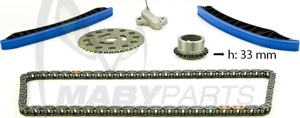 Mabyparts OTK031115 - Комплект ангренажна верига vvparts.bg