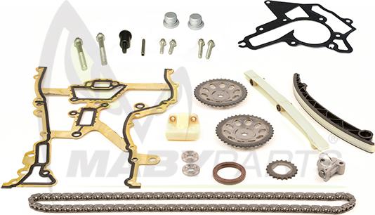 Mabyparts OTK033024 - Комплект ангренажна верига vvparts.bg