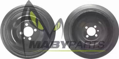 Mabyparts PV033127O - Ремъчна шайба, колянов вал vvparts.bg