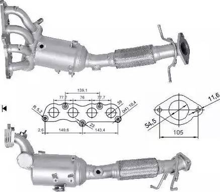 Magnaflow 64809 - Катализатор vvparts.bg