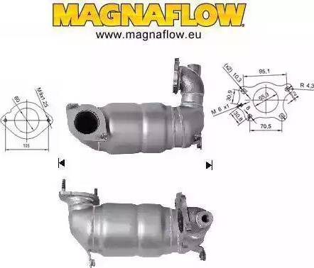 Magnaflow 65605D - Катализатор vvparts.bg