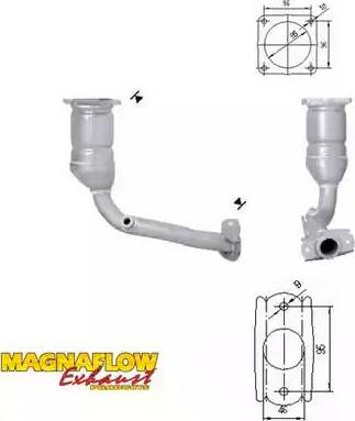 Magnaflow 66001 - Катализатор vvparts.bg