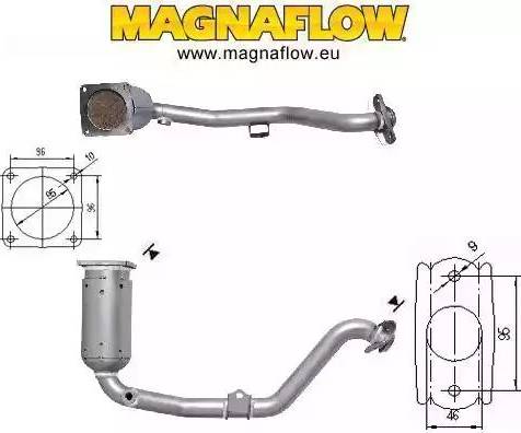 Magnaflow 66014 - Катализатор vvparts.bg