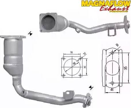 Magnaflow 60908 - Катализатор vvparts.bg