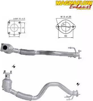 Magnaflow 68801 - Катализатор vvparts.bg