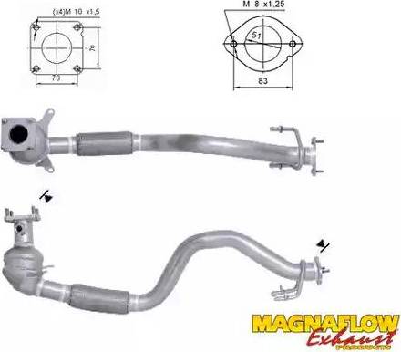 Magnaflow 68810 - Катализатор vvparts.bg