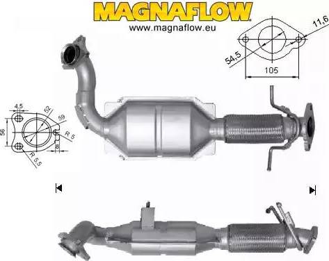 Magnaflow 62507D - Катализатор vvparts.bg