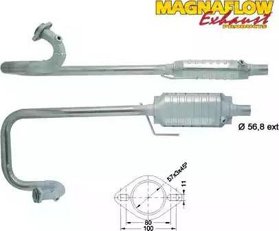 Magnaflow 84016 - Катализатор vvparts.bg