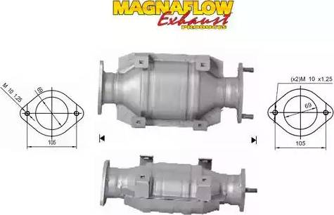 Magnaflow 85618 - Катализатор vvparts.bg