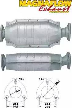 Magnaflow 85804 - Катализатор vvparts.bg