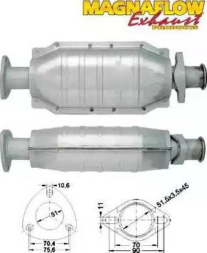 Magnaflow 85806 - Катализатор vvparts.bg