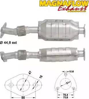 Magnaflow 85812 - Катализатор vvparts.bg