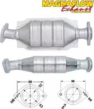 Magnaflow 85870 - Катализатор vvparts.bg