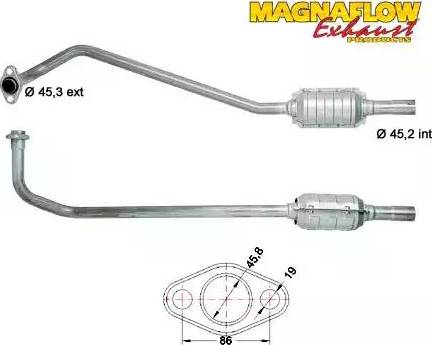 Magnaflow 85871 - Катализатор vvparts.bg