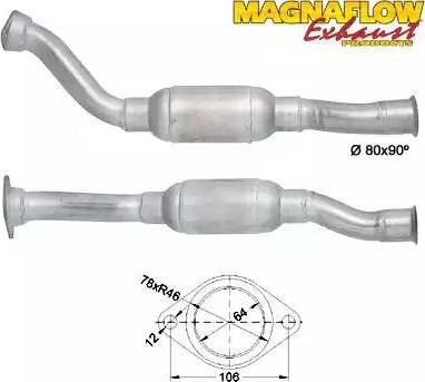 Magnaflow 86044D - Катализатор vvparts.bg