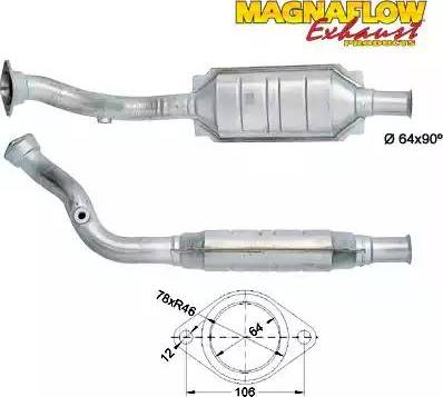 Magnaflow 86053 - Катализатор vvparts.bg