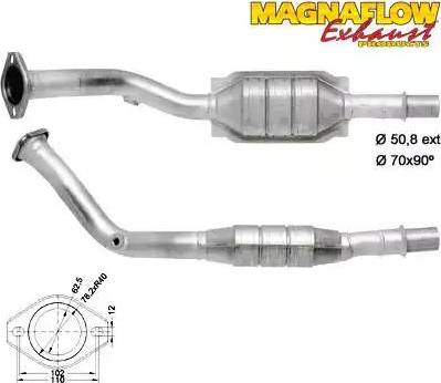 Magnaflow 86057 - Катализатор vvparts.bg