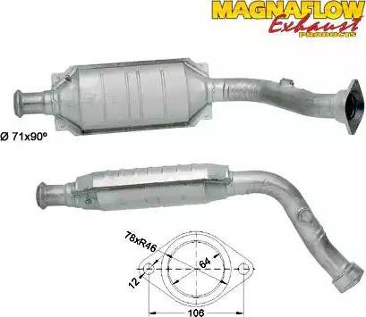 Magnaflow 86038 - Катализатор vvparts.bg