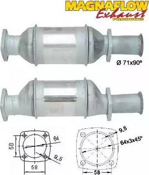 Magnaflow 86826 - Катализатор vvparts.bg