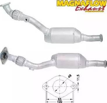 Magnaflow 86348 - Катализатор vvparts.bg