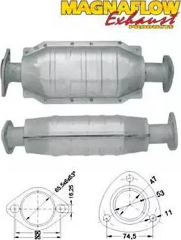 Magnaflow 86710 - Катализатор vvparts.bg