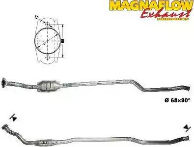 Magnaflow 80957D - Катализатор vvparts.bg