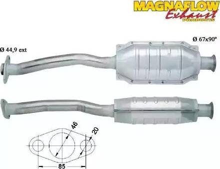 Magnaflow 80912 - Катализатор vvparts.bg