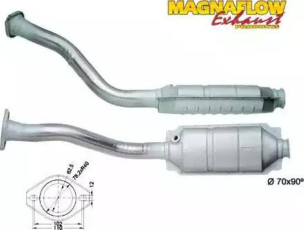 Magnaflow 80938 - Катализатор vvparts.bg