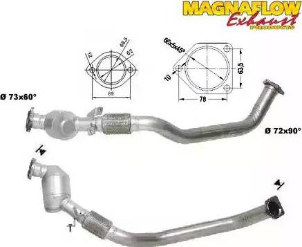 Magnaflow 80680D - Катализатор vvparts.bg