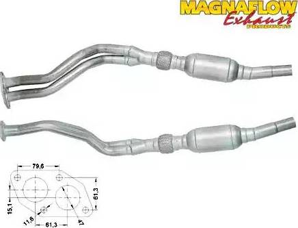 Magnaflow 80265 - Катализатор vvparts.bg