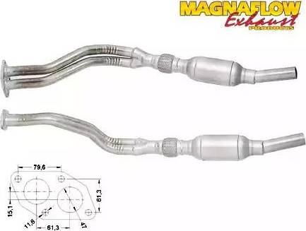 Magnaflow 80263 - Катализатор vvparts.bg