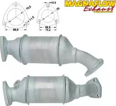 Magnaflow 80206 - Катализатор vvparts.bg