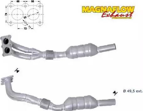 Magnaflow 88842 - Катализатор vvparts.bg