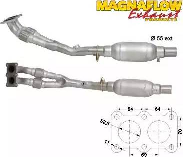 Magnaflow 88818 - Катализатор vvparts.bg