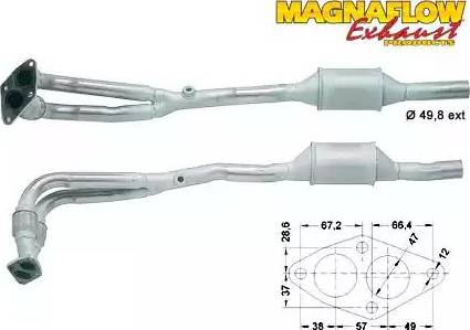 Magnaflow 88812 - Катализатор vvparts.bg
