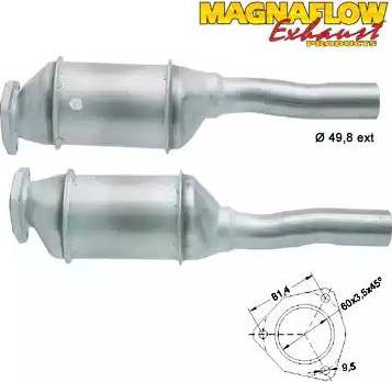 Magnaflow 88825D - Катализатор vvparts.bg