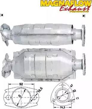 Magnaflow 83011 - Катализатор vvparts.bg