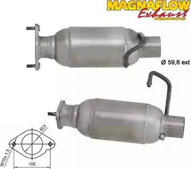 Magnaflow 82580D - Катализатор vvparts.bg